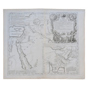 Home 4 Egypt - Middle East - The Holy Land - Carte Pour L'Intelligence Des Voyages D'Abraham Faits Par L'Ordre De Dieu En Asie Et En Egypte