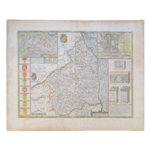 Northumberland - John Speed - Published By Henry Overton - 1710