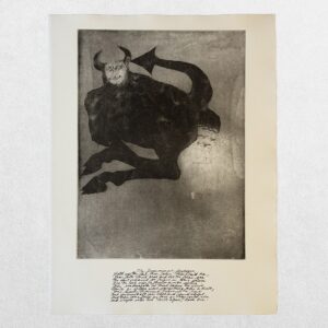 'The Summoner's Tale' - Original Etching With Aquatint From 'Canterbury Tales' - 1972