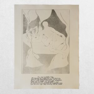 'The Wife Of Bath's Tale' - Original Etching With Aquatint From 'Canterbury Tales' - 1972