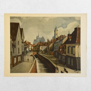 Amiens - Amiens (1947) - Lithograph - 1970