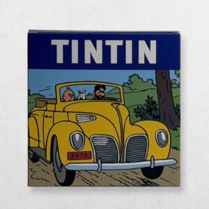 Tintin - Cars - Set Of 8 Coasters - 9043580000009 - Voitures - Set De 8 Sous-Verres
