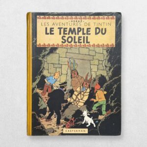 Les Aventures De Tintin - Le Temple Du Soleil - The Adventures Of Tintin - Prisoners Of The Sun - First Edition - 1949