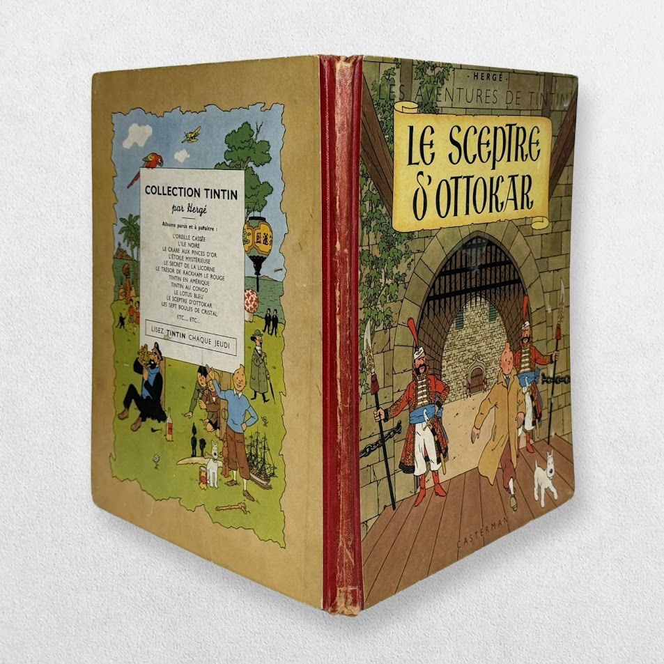 Les Aventures De Tintin - Le Sceptre D'Ottokar - The Adventures Of Tintin - King Ottokar's Sceptre - Early Edition - 1948 3 Les Aventures De Tintin - Le Sceptre D'Ottokar - The Adventures Of Tintin - King Ottokar's Sceptre - Early Edition - 1948