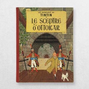 Les Aventures De Tintin - Le Sceptre D'Ottokar - The Adventures Of Tintin - King Ottokar's Sceptre - Reprint - 1958