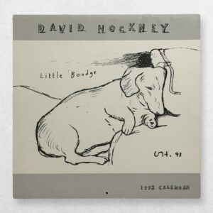 David Hockney - 1995 Calendar - Little Boodge
