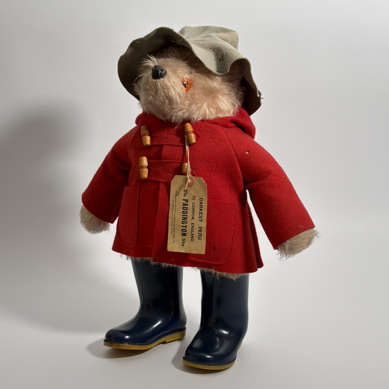 Gabrielle Designs - Paddington Bear - Red Coat And Pale Blue Hat - 1972 2 Gabrielle Designs - Paddington Bear - Red Coat And Pale Blue Hat - 1972 - Image 2