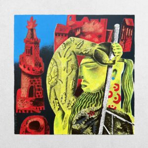 Sir Gawain And The Green Knight - 2 - The Green Knight Arrives - Original Screenprint - Variant Edition