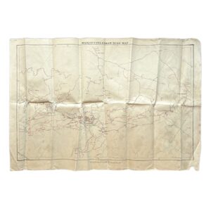 Iran - Persia - Masjid-i-Sulaiman Road Map - South-West Iran - Khuzestan Province – Masjid-i-Sulaiman Oilfield District - c.1949-54