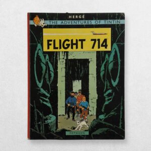 The Adventures Of Tintin - Flight 714 - First Reprint - 1968