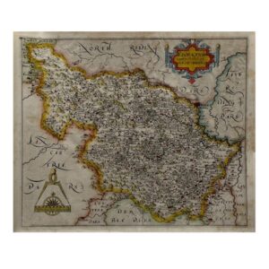 EBORACENSIS Comitatus Occidentalis vulgo WEST RIDING - c.1610-1637