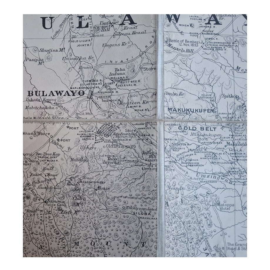 Fletcher & Espin's Map Of Matabeleland - Second Edition - 1897 10 Fletcher & Espin's Map Of Matabeleland - Second Edition - 1897 - Image 10