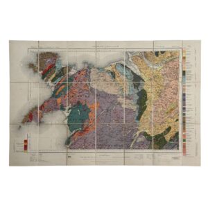 Geological Survey of England and Wales / Ordnance Survey - Sheets 9 & 10 - North Wales - 1930 - Folding Map