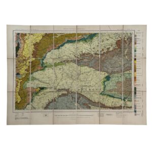 Geological Survey of England and Wales / Ordnance Survey - Sheet 19 - Berkshire, Wiltshire & Hampshire - 1939 - Folding Map