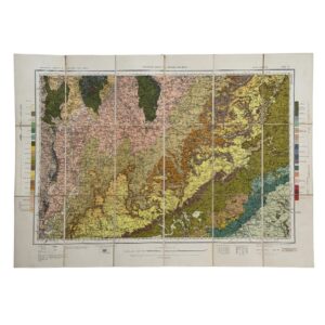 Geological Survey of England and Wales / Ordnance Survey - Sheet 15 - Warwick & Oxford - 1931 - Folding Map