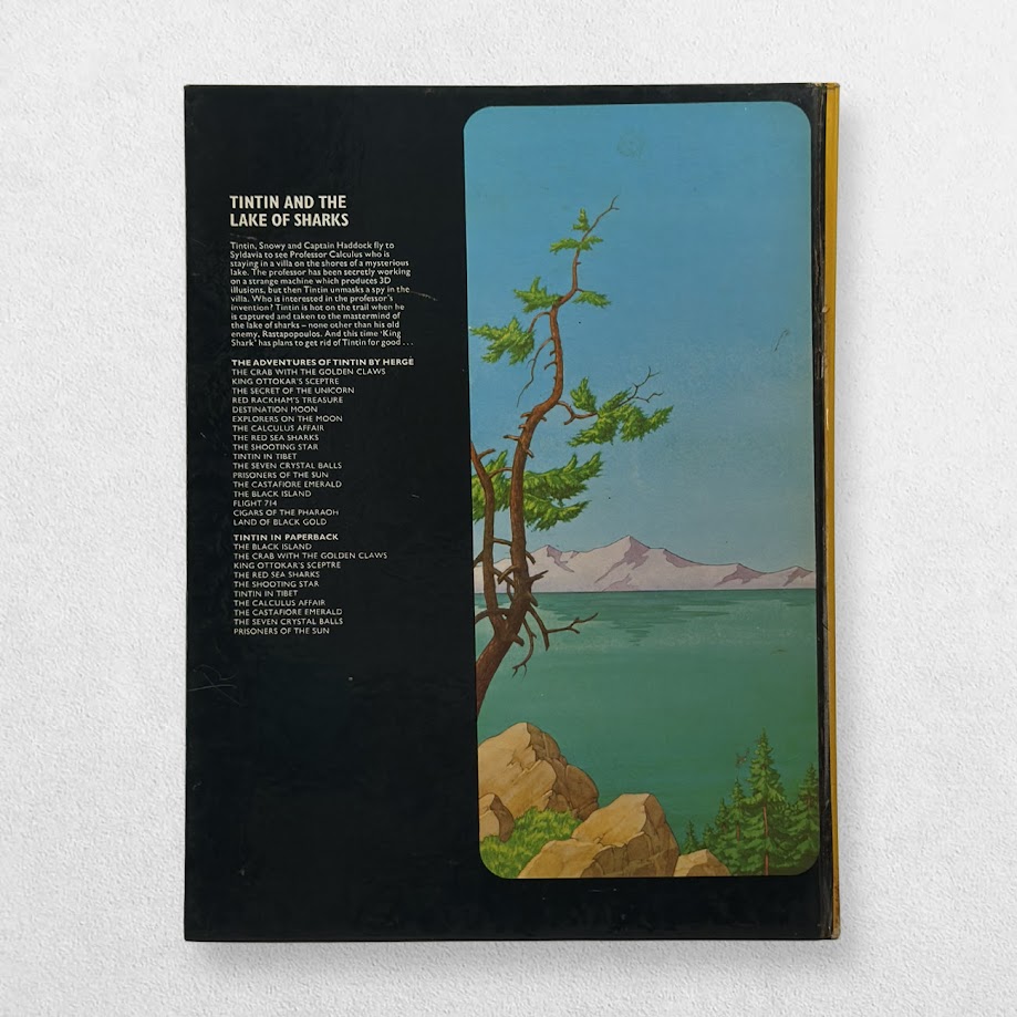 The Adventures Of Tintin - Tintin And The Lake Of Sharks - First Edition - 1973 2 The Adventures Of Tintin - Tintin And The Lake Of Sharks - First Edition - 1973 - Image 2