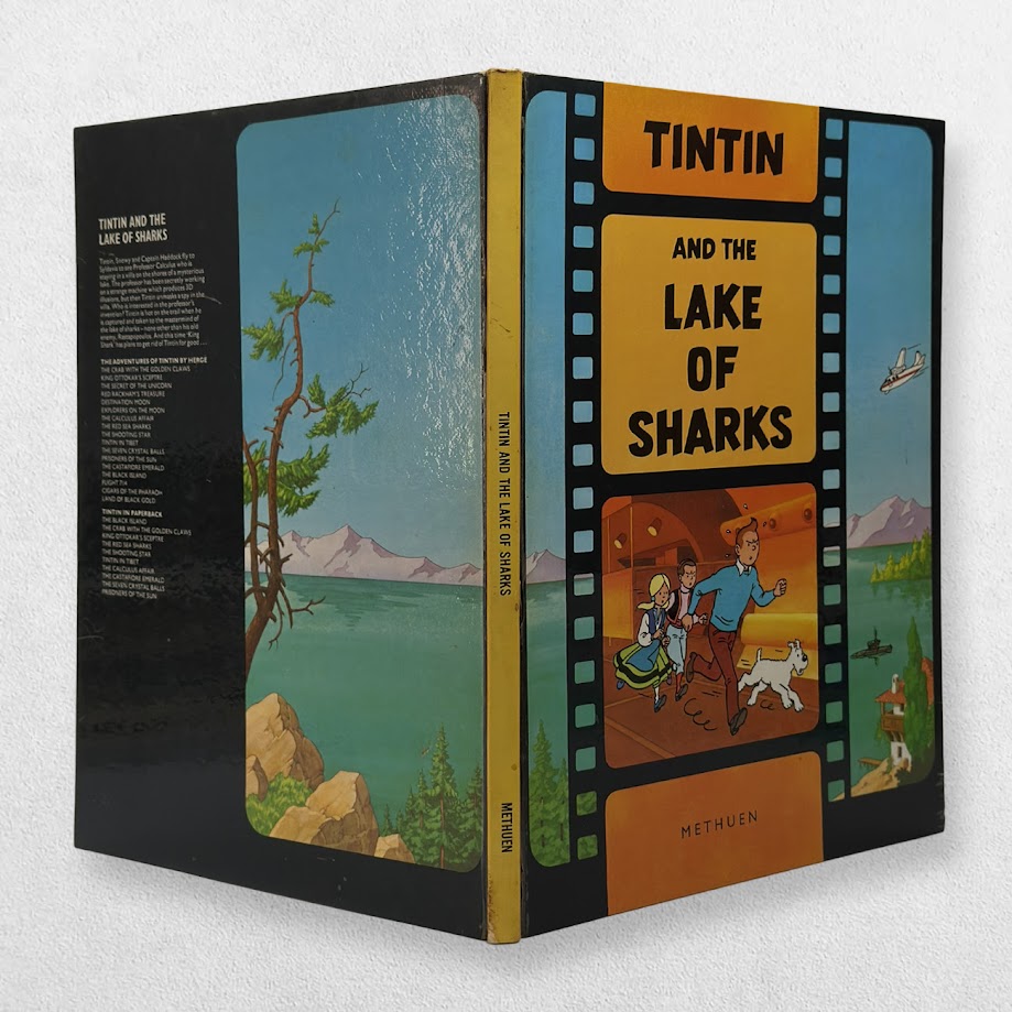 The Adventures Of Tintin - Tintin And The Lake Of Sharks - First Edition - 1973 3 The Adventures Of Tintin - Tintin And The Lake Of Sharks - First Edition - 1973
