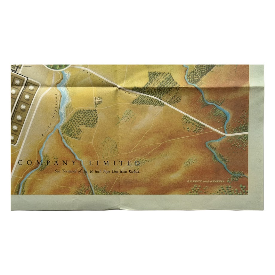 Banias - Iraq Petroleum Company Limited - Sea Terminal of the Kirkuk–Banias Pipeline - 1952 3 Banias - Iraq Petroleum Company Limited - Sea Terminal of the Kirkuk–Banias Pipeline - 1952