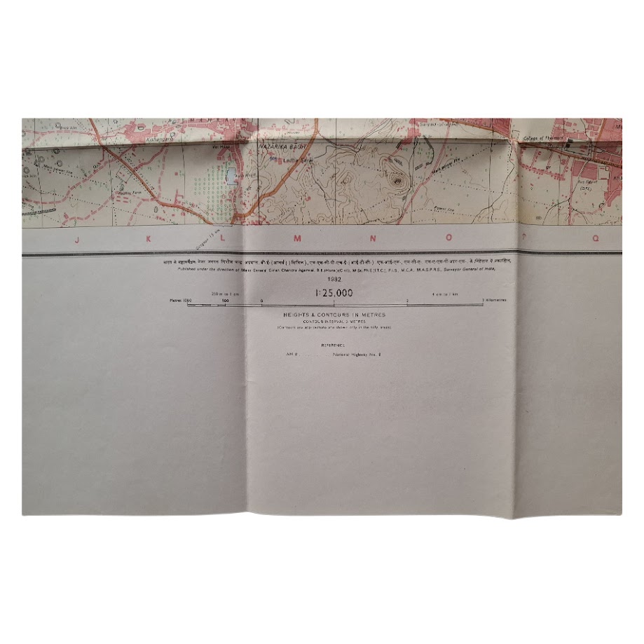 DELHI GUIDE MAP - Survey of India - Second Edition - 1982 5 DELHI GUIDE MAP - Survey of India - Second Edition - 1982