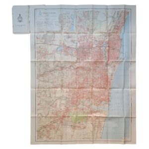 MADRAS GUIDE MAP - Survey of India - First Edition - 1970