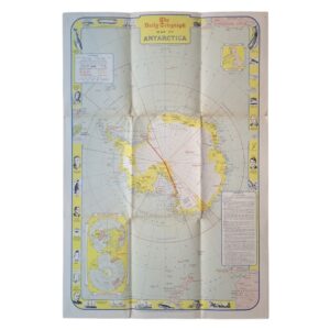 Home 1 THE DAILY TELEGRAPH MAP OF ANTARCTICA - c. 1957-1958