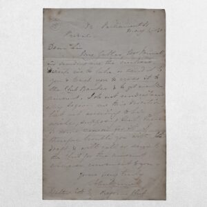 O'CONNELL, JOHN (1810-1858) - Autograph Letter Signed to Walter Scott of the Reform Club - 52 Parliament Street - Westminster - 1 May 1840