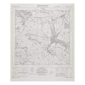 Home 1 ORDNANCE SURVEY YORKSHIRE SHEET SE 27 NW. GREWELTHORPE, HACKFALL WOOD AND THE SWINTON ESTATE - PROVISIONAL EDITION - 1956