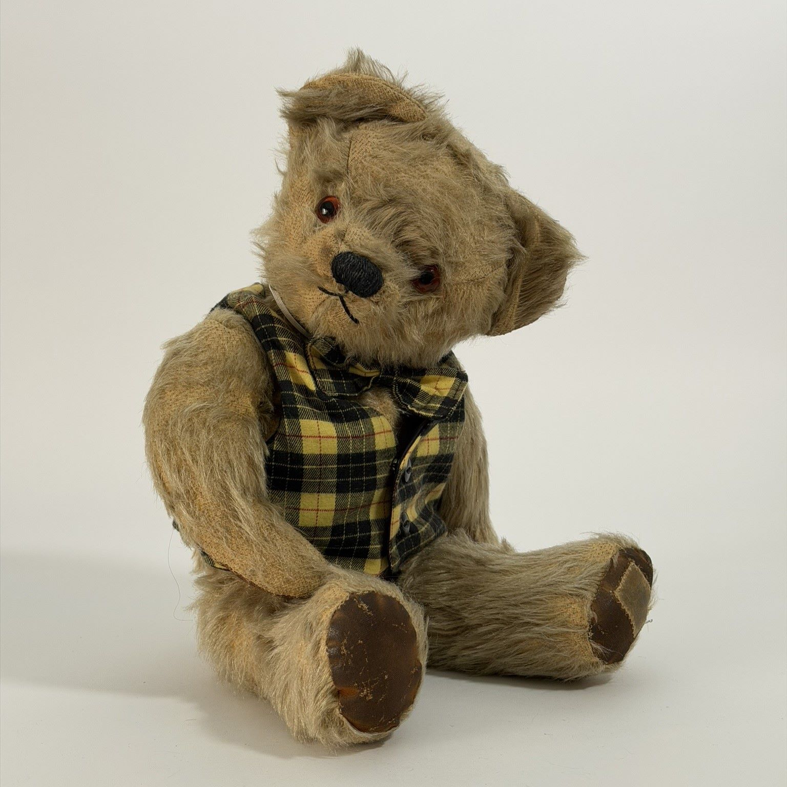 Chad Valley Queen Mother Label Jointed Mohair Teddy Bear, c.1953–1960 1 Chad Valley Queen Mother Label Jointed Mohair Teddy Bear, c.1953–1960