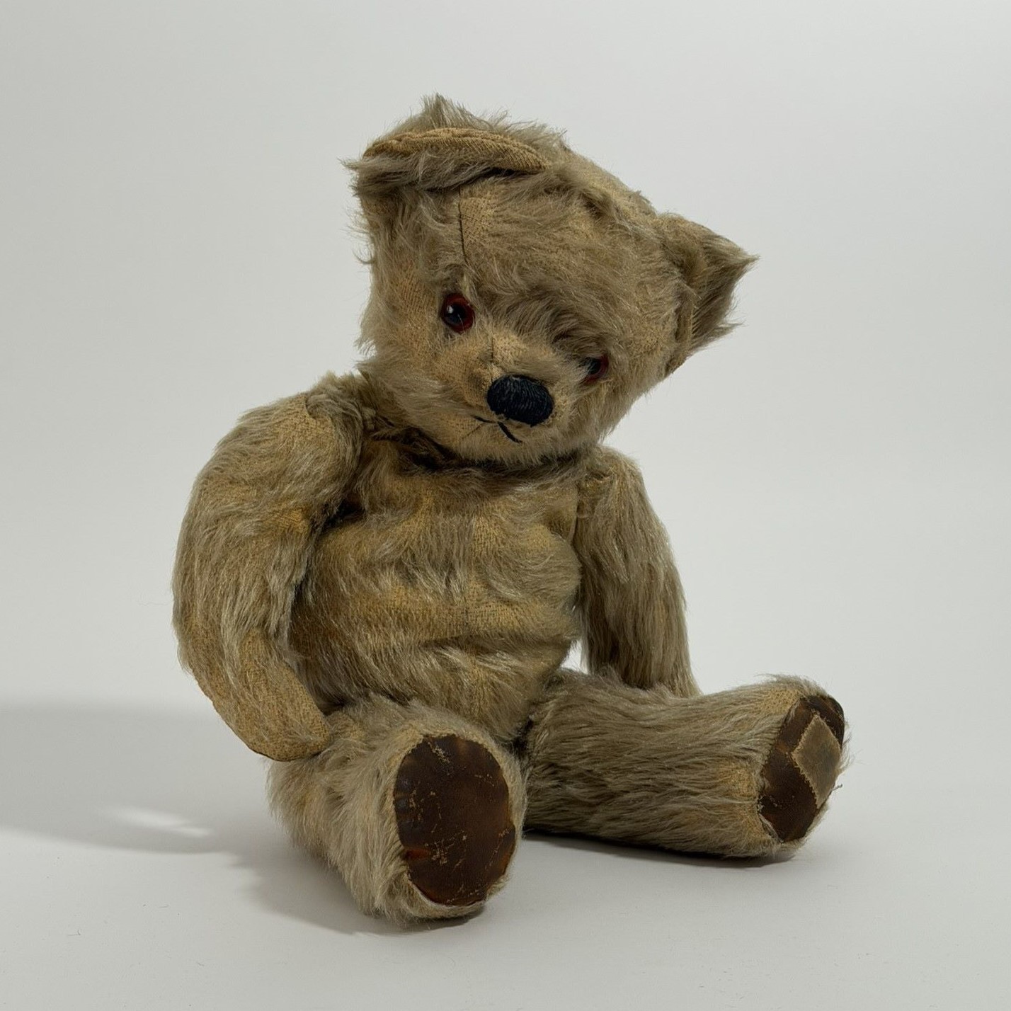Chad Valley Queen Mother Label Jointed Mohair Teddy Bear, c.1953–1960 7 Chad Valley Queen Mother Label Jointed Mohair Teddy Bear, c.1953–1960