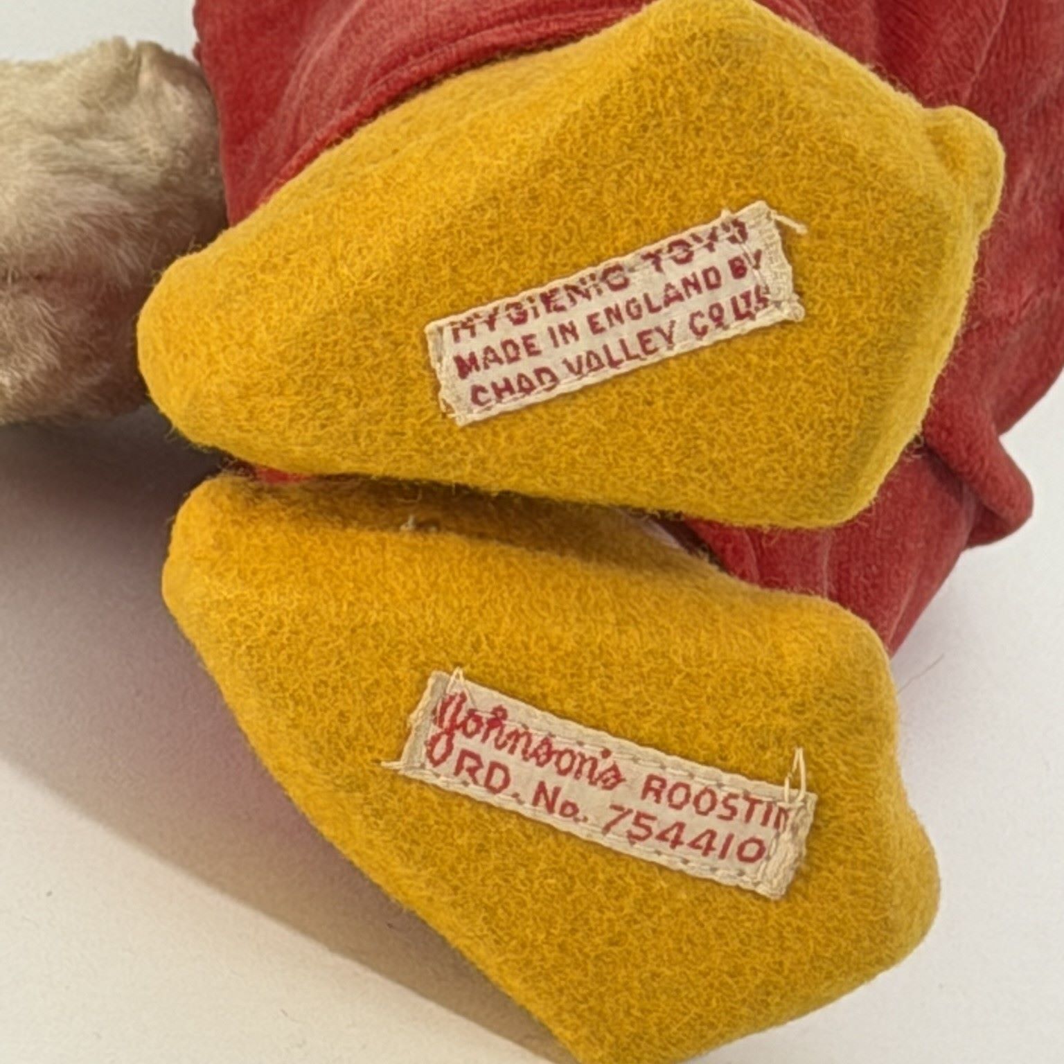 Rare Chad Valley "Johnson's Roostie" Hygienic Toy, Registered Design No. 754410, c.1930s–1940s 8 Rare Chad Valley "Johnson's Roostie" Hygienic Toy, Registered Design No. 754410, c.1930s–1940s - Image 8