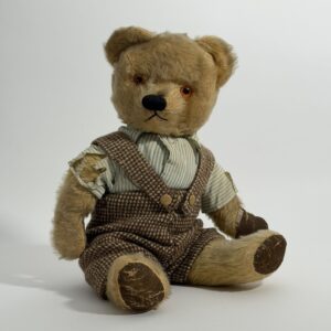 Large Vintage 1950s Mohair Teddy Bear, Possibly Chad Valley, 46 cm