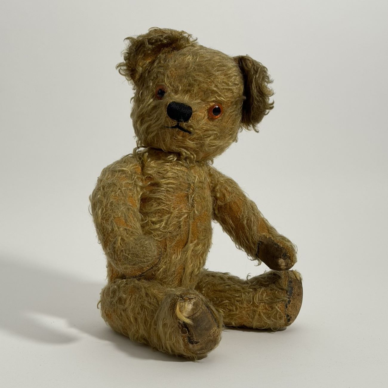 Chad Valley Mohair Teddy Bear with Queen Mother Royal Warrant Label and Growler, c.1953–1960 1 Chad Valley Mohair Teddy Bear with Queen Mother Royal Warrant Label and Growler, c.1953–1960