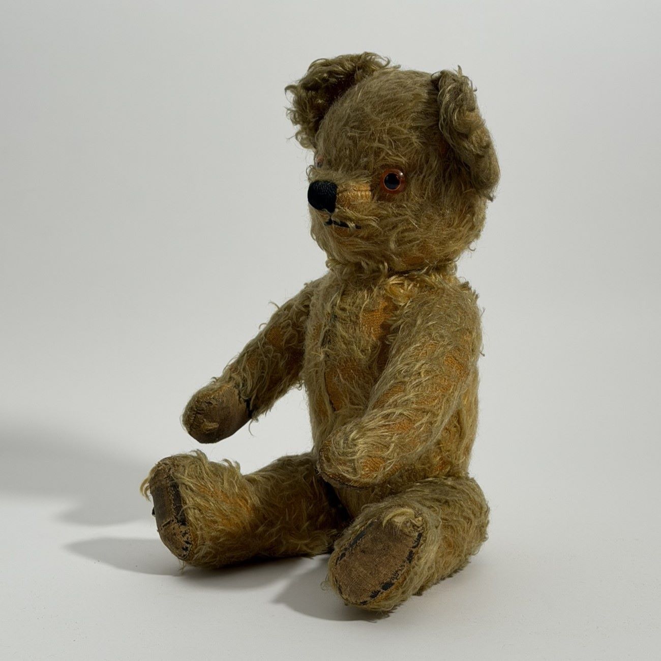 Chad Valley Mohair Teddy Bear with Queen Mother Royal Warrant Label and Growler, c.1953–1960 3 Chad Valley Mohair Teddy Bear with Queen Mother Royal Warrant Label and Growler, c.1953–1960