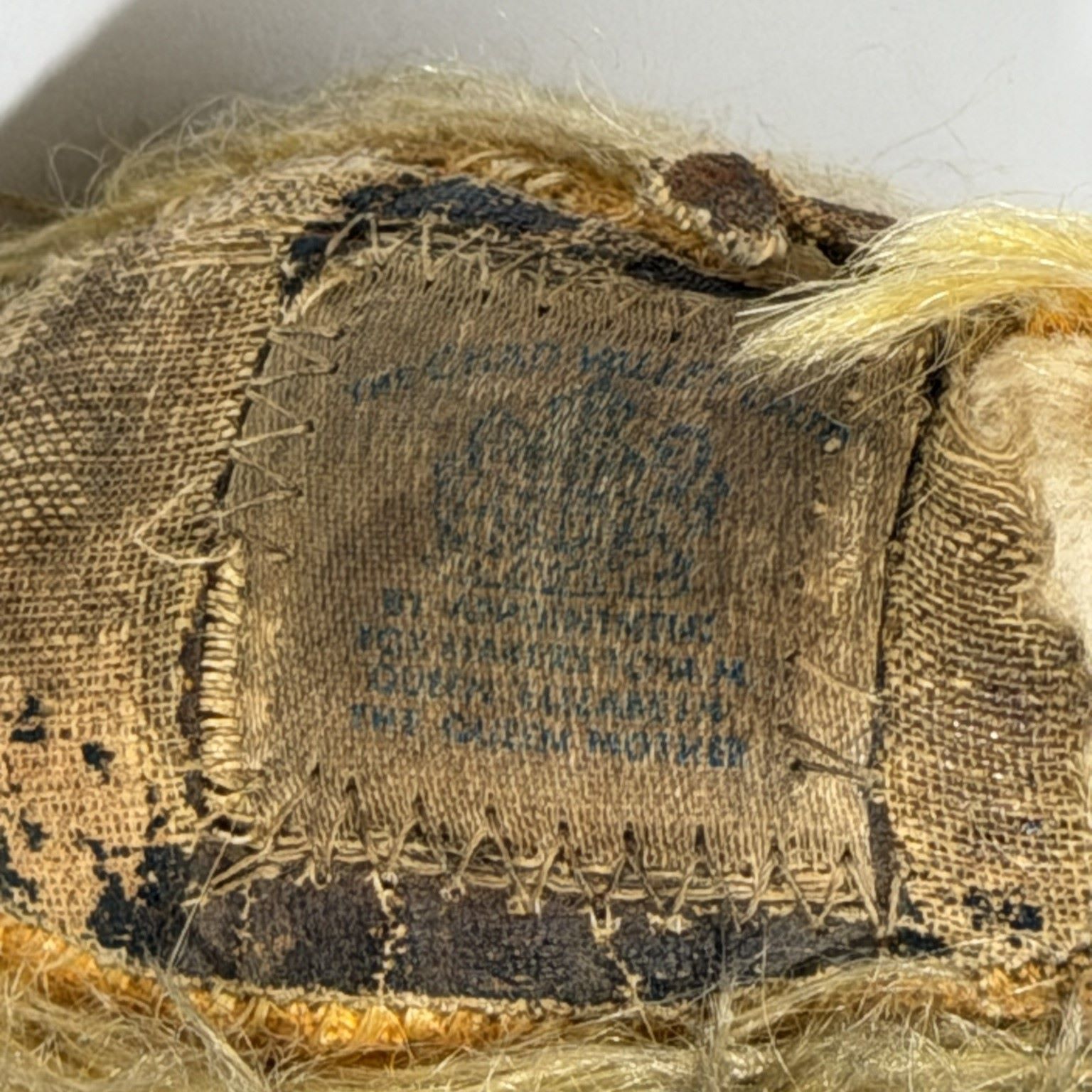 Chad Valley Mohair Teddy Bear with Queen Mother Royal Warrant Label and Growler, c.1953–1960 9 Chad Valley Mohair Teddy Bear with Queen Mother Royal Warrant Label and Growler, c.1953–1960
