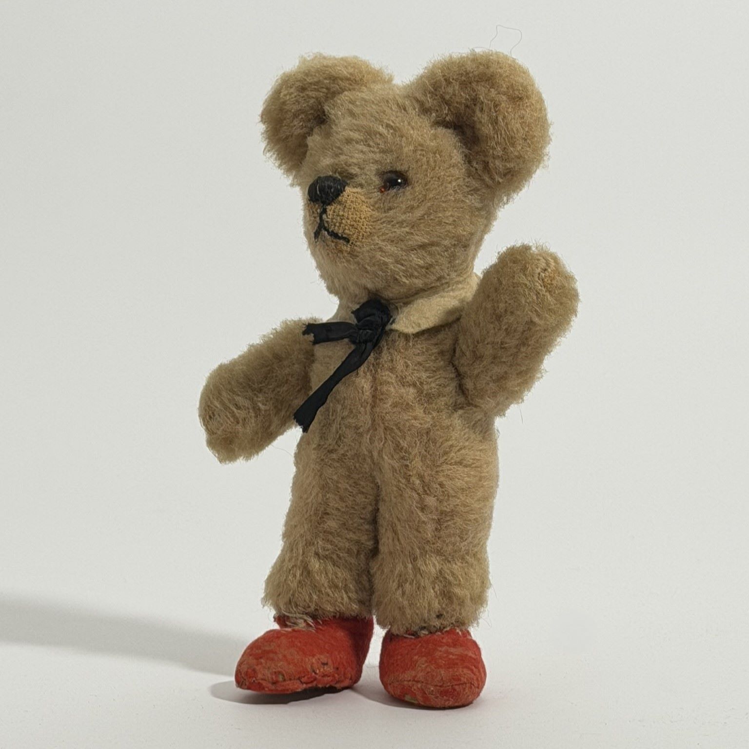 Chad Valley Miniature Mohair Teddy Bear with Red Felt Boots, c.1935–1950 2 Chad Valley Miniature Mohair Teddy Bear with Red Felt Boots, c.1935–1950