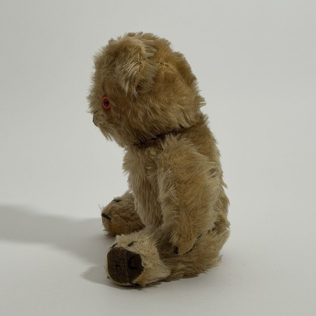 Chad Valley Miniature Jointed Mohair Teddy Bear with Squeaker, c.1950s 4 Chad Valley Miniature Jointed Mohair Teddy Bear with Squeaker, c.1950s