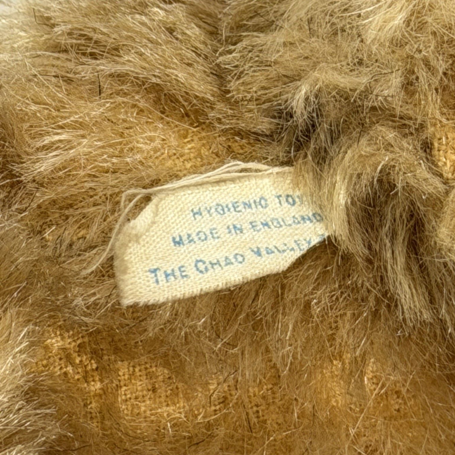 Chad Valley Miniature Jointed Mohair Teddy Bear with Squeaker, c.1950s 8 Chad Valley Miniature Jointed Mohair Teddy Bear with Squeaker, c.1950s - Image 8