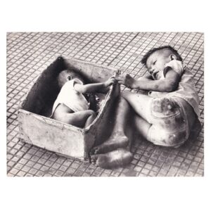 Associated Press Press Photograph - “A Beggar's Life” - Vietnamese Street Children – Saigon - April 1973