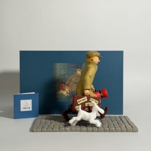 Home 4 Tintin And Snowy On The Way - 45994 - Ils Arrivent - Moulinsart - Limited Edition Sculpture - 2022