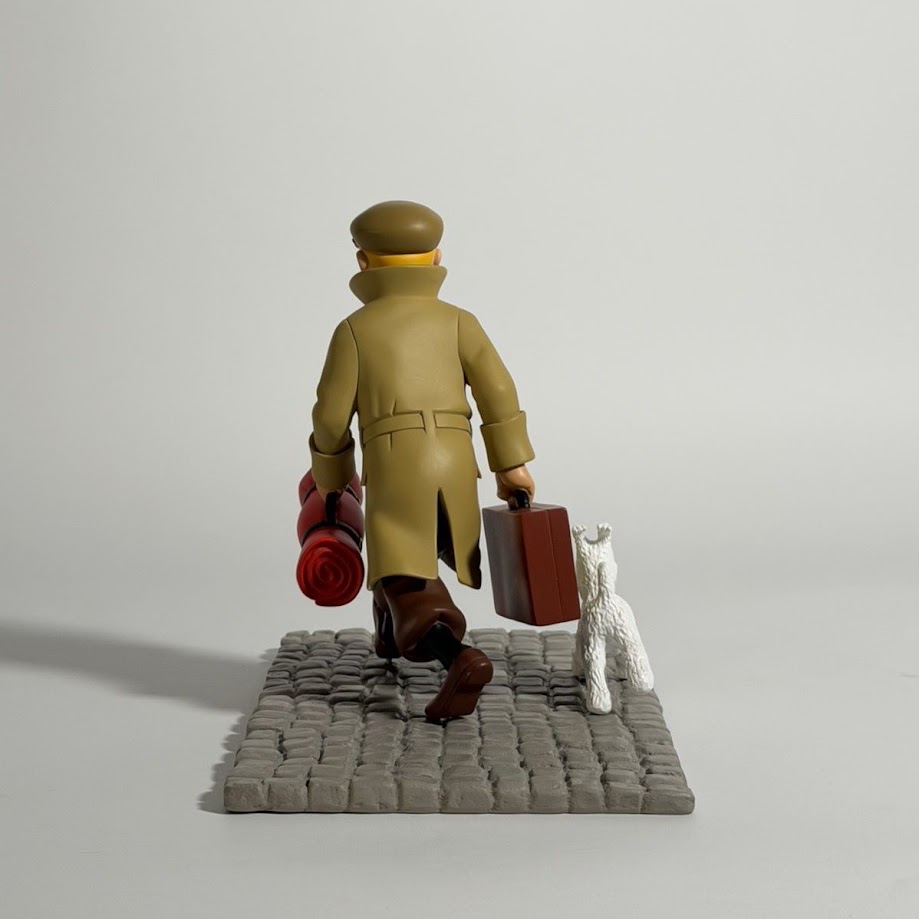 Tintin And Snowy On The Way - 45994 - Ils Arrivent - Moulinsart - Limited Edition Sculpture - 2022 5 Tintin And Snowy On The Way - 45994 - Ils Arrivent - Moulinsart - Limited Edition Sculpture - 2022