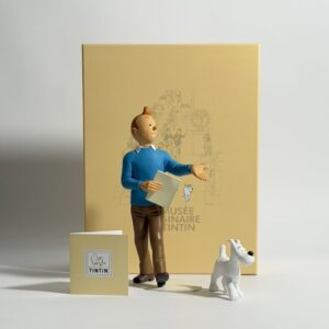 Tintin & Snowy - 46007 - Tintin et Milou - Tintin Museum Collection Resin Model - Le Musée Imaginaire de Tintin - Limited Edition - 2017