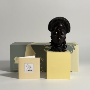 Home 1 African Mask - 46012 - Tintin Museum Collection Resin Model - Masque africain - Le Musée Imaginaire de Tintin - Limited Edition - 2018
