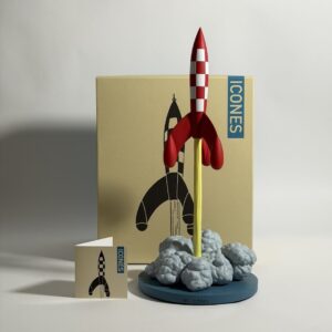 Tintin Moon Rocket Launch - 46405 - Fusée au Décollage - Collection Icônes Resin Sculpture - Limited Edition - 2018