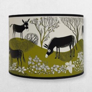 Lush Designs - Lampshade For Lamp Base - Donkey - Olive