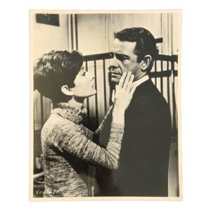 Audrey Hepburn and Efrem Zimbalist Jr. in Wait Until Dark - Original Warner Bros. Press Photograph - 1967