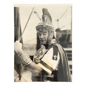 Jack Hawkins as Quintus Arrius in Ben-Hur - Original PA-Reuter Press Photograph - Lew Wallace - 1959