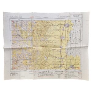 Moirang, Manipur - Restricted British Fourteenth Army Battle Map - Road to Imphal - June 1944 - Second Edition