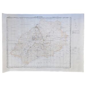 Home 6 St Helena - G.S.G.S. No. 1853A - Second Edition dated 1941 - Ordnance Survey Printing of 500 Copies - 1959