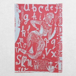 Jonny Hannah – Sweetheart of the Rodeo – Signed Limited Edition Screenprint 31/50 – Cakes & Ale Press – 2003