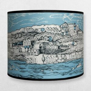 Lush Designs - Lampshade For Lamp Base - Coast - Blue